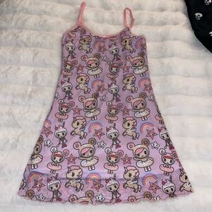 Cute TokiDoki mesh slip dress 🩷🍦